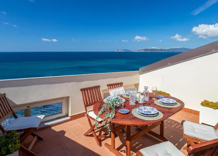 Villa Fignoni - Attico Panoramico Fronte Mare O Camera Matrimoniale Con Bagno Privato